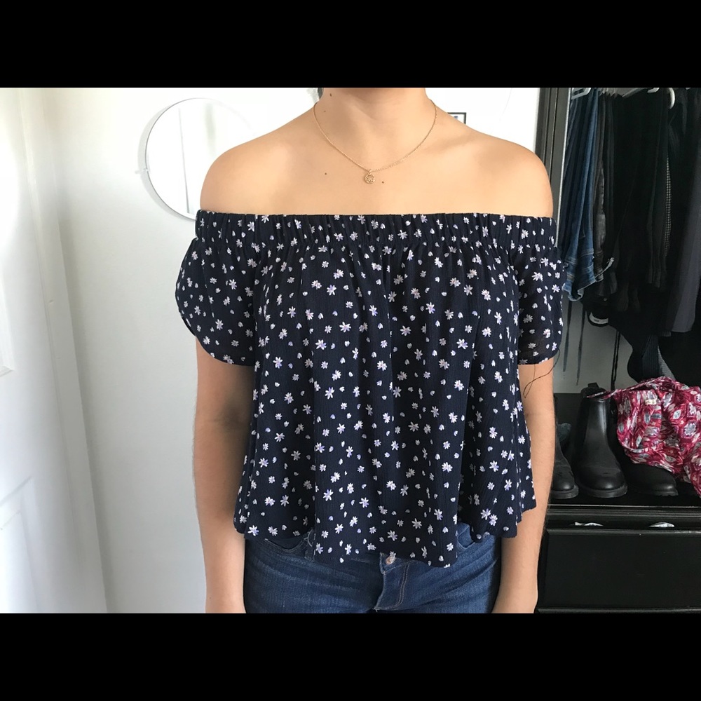 Off the shoulder blouse